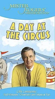 New Sealed Mister Rogers Neighborhood VHS A Day At The Circus Life Lessons PBS  • $14.99