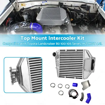 Intercooler Kit Suitable For Toyota Landcruiser 80 100 105 Series 1HZ 1HDT 4.2L • $347.59