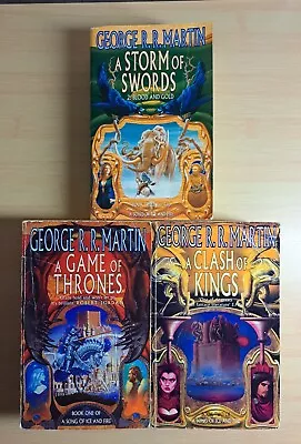 A Game Of Thrones Overseas Special Edition 1997 1st Print/1st Ed. Bundle X3 PB • $75