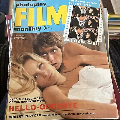 £6.70 • Buy Photoplay Magazine October 1970 Genevieve Gilles Inger Stevens Jacqueline Bisset