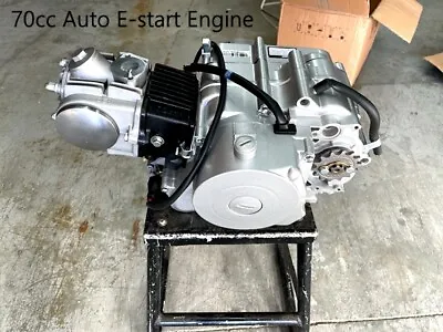 70cc Engine  E-start 4 Stroke Auto Pit Dirt Bikes Quad Atv Buggy Kart • $189.80