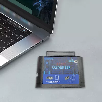 MS To MD Game Card Converter Game Video Cassette For Master System For Megedrive • £9.83