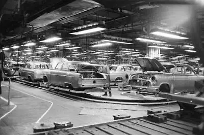 Ford Anglia Production Line Dagenham 1959 OLD PHOTO 23 • $5.78