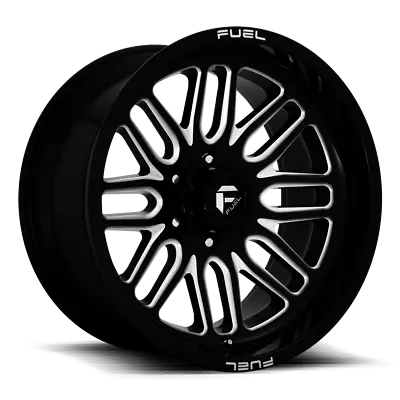 2 New  Gloss Black Milled Fuel Wheels  Ignite D662 20x10 5-127  (112786) • $914