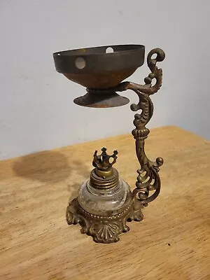 Antique 1800s Vapo Cresolene Vaporizer & Box Medicine Oil Lamp • $27.50