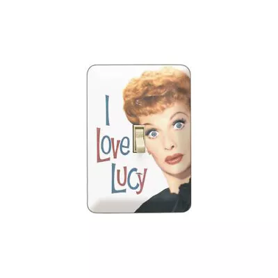 I Love Lucy Metal Switch Plate Cover New • $11.39