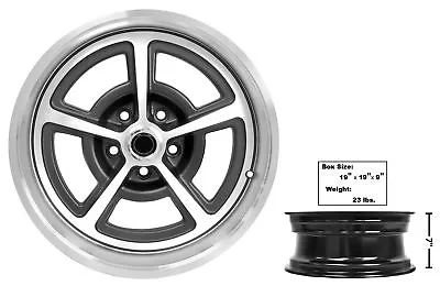 1965-73 Mustang Magnum Alloy Wheel 17 X 7  W/cap • $226.15