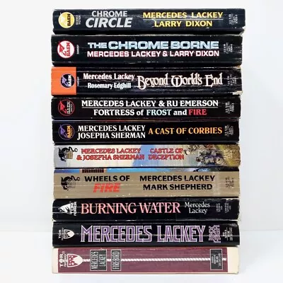 Mercedes Lackey Fantasy Horror Sci-Fi Paperback Books - Lot Of 10 • $19.95
