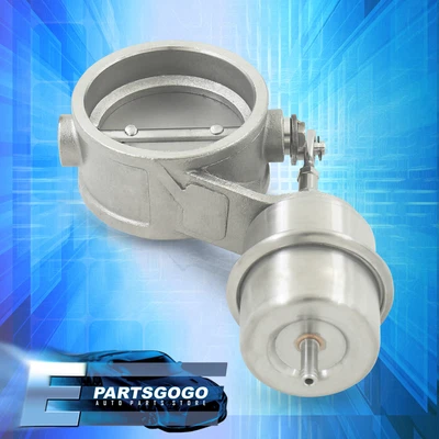 $48.99 • Buy 2.5  63mm Stainless Steel Exhaust Control Valve Set Vacuum Actuator Cutout Dump