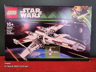 LEGO Star Wars: Red Five X-Wing Starfighter (10240) Brand New In Box Fully Seal • $650