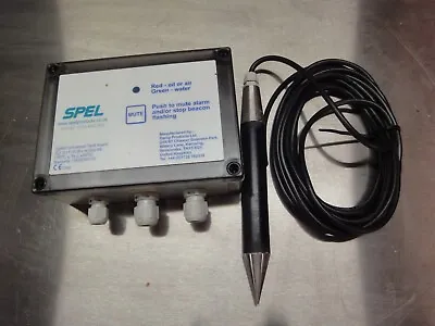 SPEL Universal Tank Alarm 14400 Oil Water Monitor Panel Probe Kit • £40