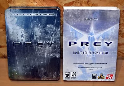 NO GAME - Prey Limited Collector's Edition Pewter Figures Tin Manual - NO GAME • £19.99