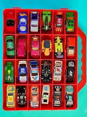 Lot Of 48 Vintage  70s 80s 90s Hotwheels Matchbox Diecast Cars Trucks With  Case • $24