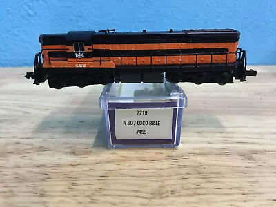 Life-Like SD7 Bessemer & Lake Erie B&LE #455 W/OB (N Scale) • $75