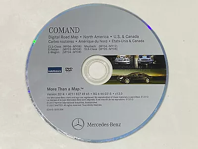 MERCEDES CLS E SLK MAYBACH -Class NAVIGATION DVD VERSION 2014 A211 827 49 65 OEM • $112.95