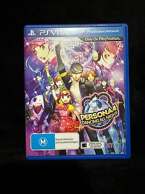 Persona 4 Dancing All Night PlayStation Vita Game • $69.95
