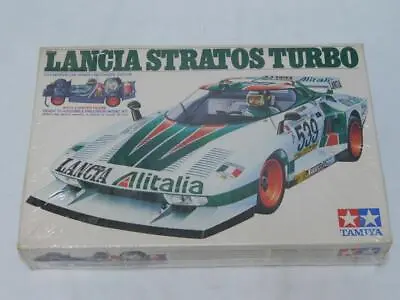 1/24 Tamiya Motorized Lancia Stratos Turbo Rally Race Car Plastic Model Kit NEW • $87.99
