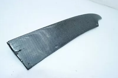 03-06 W220 MERCEDES S55 REAR BUMPER LEFT SPLITTER EXTENSION CARBON FIBER T2844 • $116.99