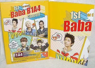 B1A4 1st Concert: Baba B1A4 In Seoul Taiwan Ltd 3-DVD+150P+Poster (Chinese-sub) • $198.88