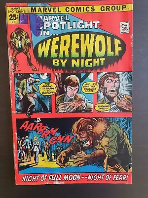 Marvel Spotlight 2 First Werewolf By Night Comic Grade Around Good • $106.16