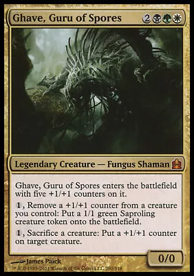 MTG Magic The Gathering Ghave Guru Of Spores (200/320) Commander LP • $2.45