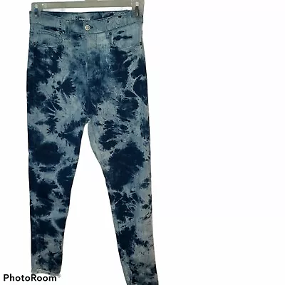 Tie Dye Acid Girl Jeans Size 11 • £12.05