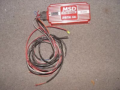 MSD 6425 Digital 6AL Ignition Box RPM Rev Limiter Hot Rod Dragster Drag Boat • $225