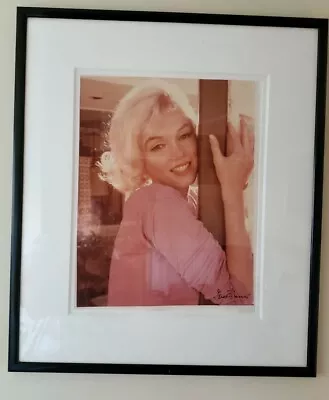 Marilyn Monroe SIGNED George Barris LARGE LIMITED ED Photo Last Sitting • $899