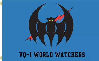 USN VQ-1 World Watchers 3x5 Ft Single-Sided Flag Banner • $9.99