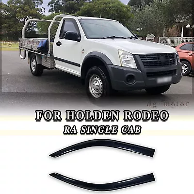 Weather Shields For Holden Rodeo Ra Single Cab Ute 2003-2008 Weathershield • $53.99