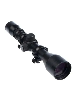 WEAVER 3-9x40mm Rifle Scope W/ Mounting Rings & Lens Cover Caps • $54.99