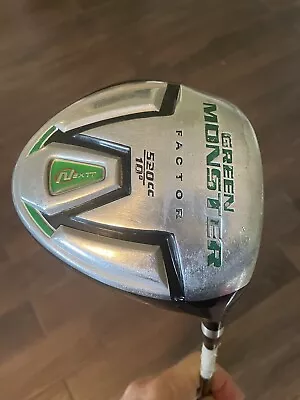 NEXTT GREEN MONSTER 520cc X Factor Driver 10° Voltage Carbon Fused Graphite RH • $20