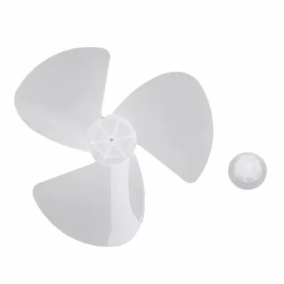 16 Inch Fan Blade 3 Leaves With Fan Nut For Pedestal Stand/Table Fanner Portable • £17.58