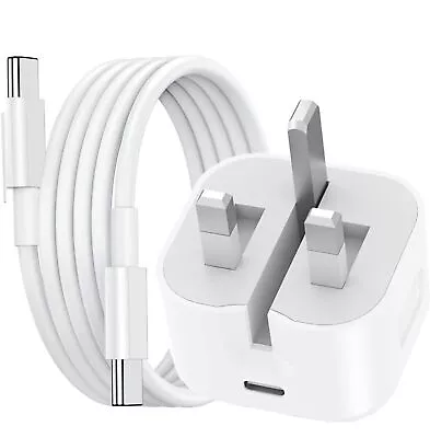 For IPad Air 4th5th Gen 10.9 /Mini 6/Pro 12.9  USB-C Fast Charger Plug/ Cable • £4.21