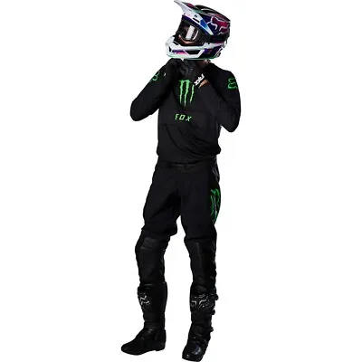 Complete Motocross Fox 360 Monster Energy Pro Circuit Black Pants 28 Link S • $182.67