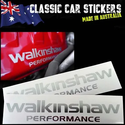 $20 • Buy Walkinshaw Engine Decals VE HSV Engine Cover Replacements Silver In Colour
