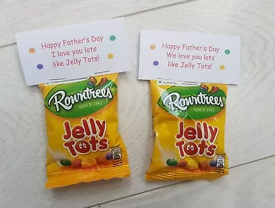 £2.49 • Buy I / We Love You Lots Like Jelly Tots Sweet Gift Father's Day Daddy Dad Grandad