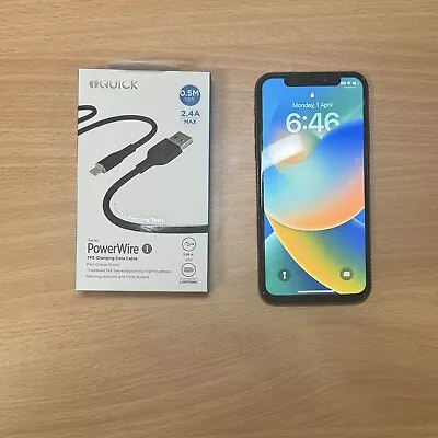 Apple IPhone X - 64GB - Space Grey (Unlocked) A1865 (CDMA + GSM) (AU Stock) • $220