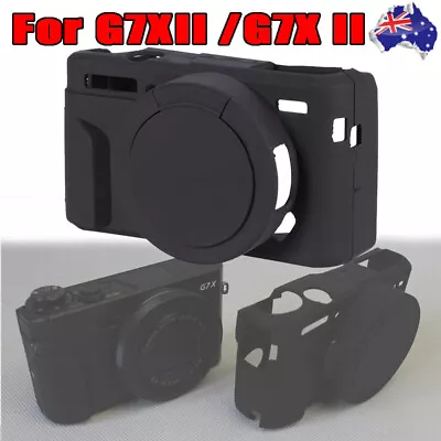 Camera Silicone Rubber Bag Body Cover Case Skin 8C For Canon G7x Mark II/G7X2 • $16.88