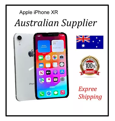 Apple IPhone XR - 128GB - White (Unlocked) A2105 (GSM) (AU Stock) • $389