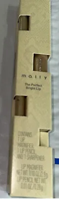 Mally KIT The Perfect Bright Lip Pencil Lipstick Sharpener Sexy Siren RED • $1.95