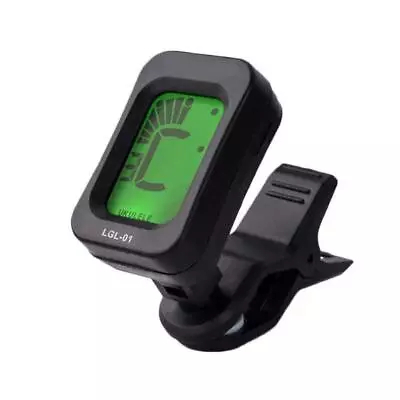 $6.01 • Buy Chromatic Guitar Tuner Violin Ukulele Bass LCD Electronic Clip On Digital I0H.