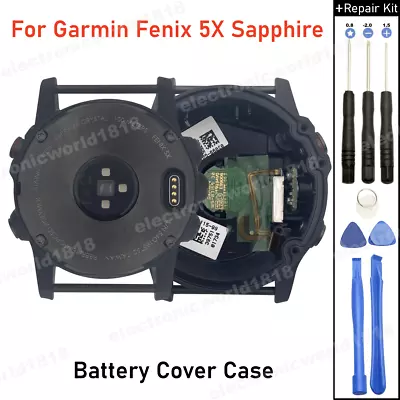 For Garmin Fenix 5X Sapphire Multisport Watch 51mm Battery Cover Case Shell Part • $53.67