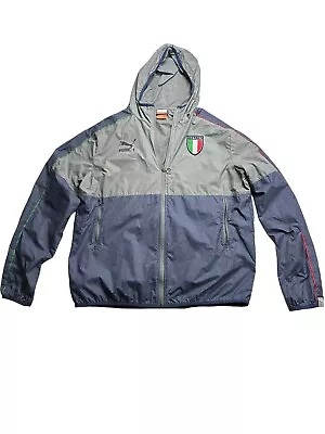 $40 • Buy Puma Italia (FIGO) Jacket Hoodie Zip Up Good Condition Size XL 