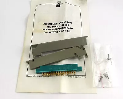 HP 14555A Connector Assembly Wiring Kit W/ Manual =NOS= • $9.99