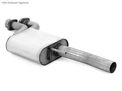 Stainless Steel Pre-silencer Middle Silencer Mercedes W124 Soda • $526.01