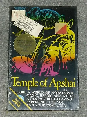 £100 • Buy Temple Of Apshai For Apple II, New And Sealed.