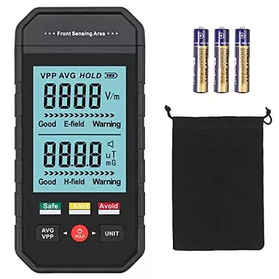 Emf Meter Reader Emf Detector Handheld Digital Electromagnetic Field Radiation D • $48.80