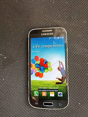 Samsung Galaxy S4 Mini GT-I9195 - 8GB - Black Mist (Unlocked) Smartphone • £9.99