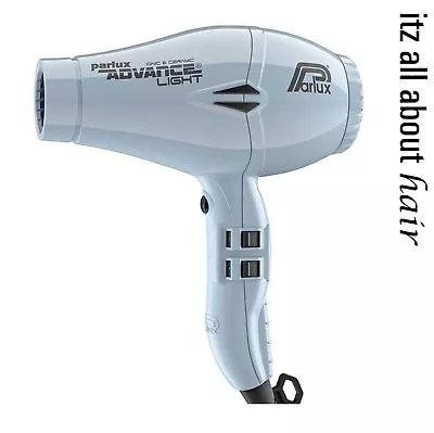 Parlux Advance Light Ceramic And Ionic Hair Dryer - Ice 2 Year Warranty  W460g • $346.50